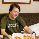 Kit and his leftover meatloaf